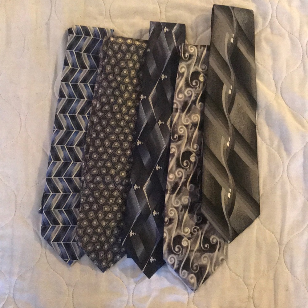 BULK - 5x Pierre Cardin Silk Ties
